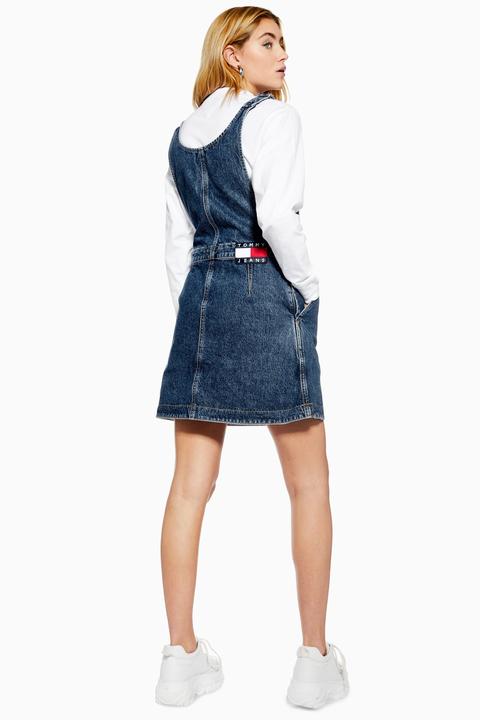 tommy dungaree dress