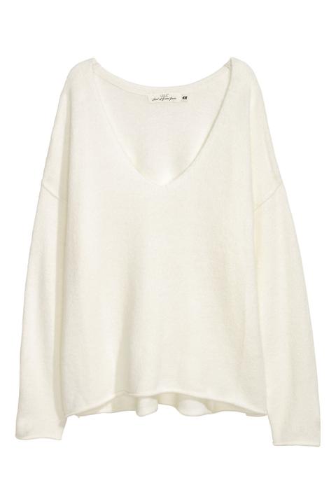 Pullover Mit V-ausschnitt