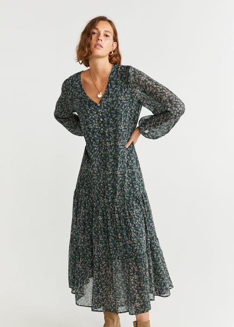 Vestido Estampado Flores