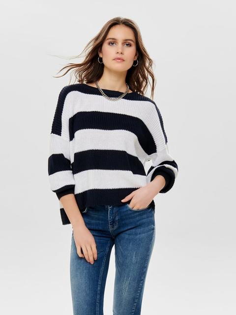 Striped Knitted Pullover