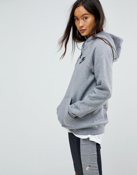 Sudadera Gris Con Capucha Rally De Nike