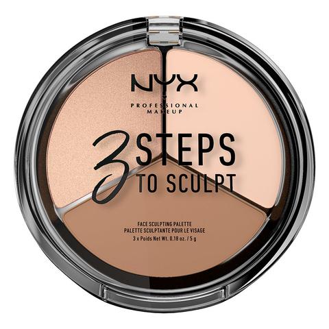 3 Steps To Sculpt Face Sculpting Palette