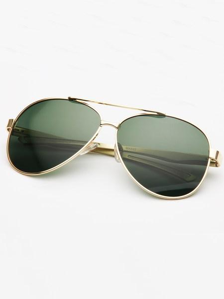 Gafas De Sol De Aviador De Hombres Con Doble Puente