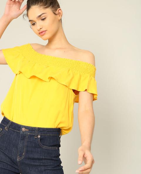 Blusa Con Volantes