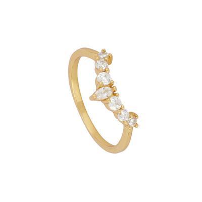 Lila Gold Ring