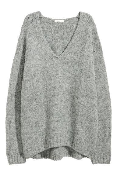 Knitted Wool-blend Jumper