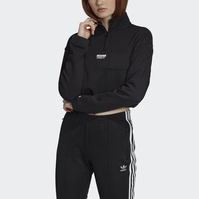 adidas pullover half zip