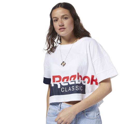 Camiseta Reebok Classic Cropped