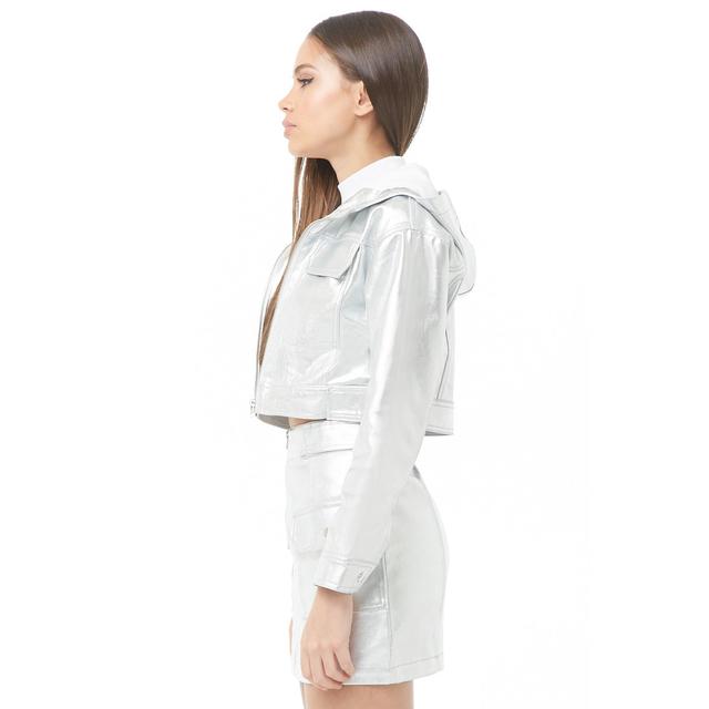 metallic jacket forever 21