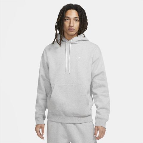 Nikelab Sudadera Con Capucha De Tejido Fleece - Hombre - Gris