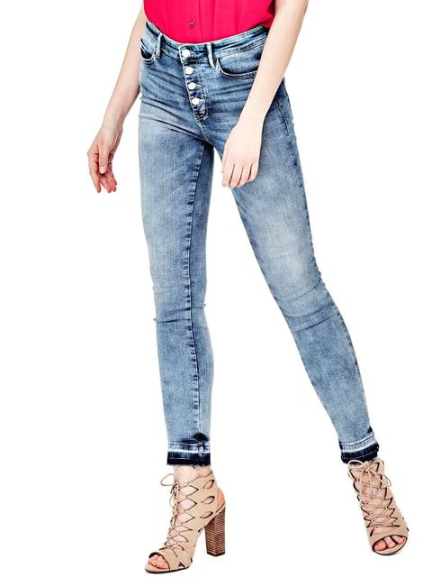 Vaqueros Skinny Botones
