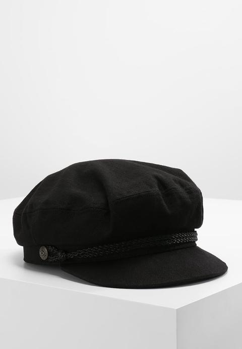 Brixton Fiddler Gorro Black Harringbone Twill