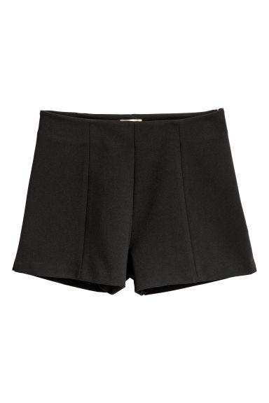 H & M - Shorts High Waist - Nero