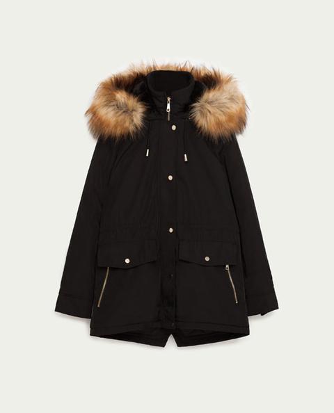 Parka Con Capucha