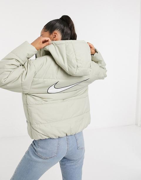 nike swoosh padded jacket