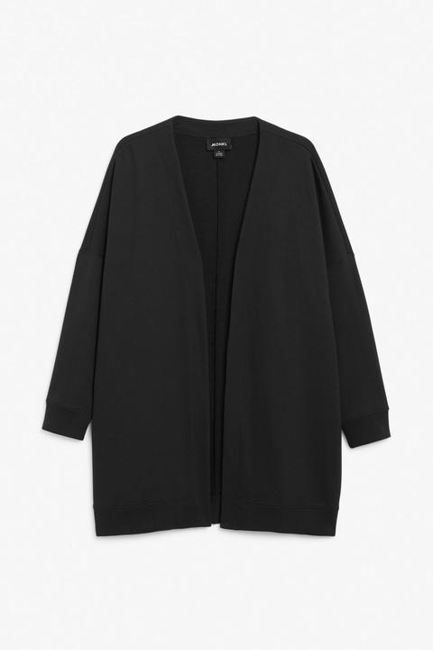 Oversized Cardigan - Black