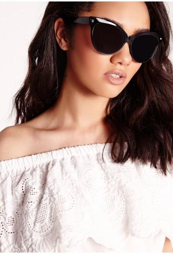 Cat Eye Sunglasses Black