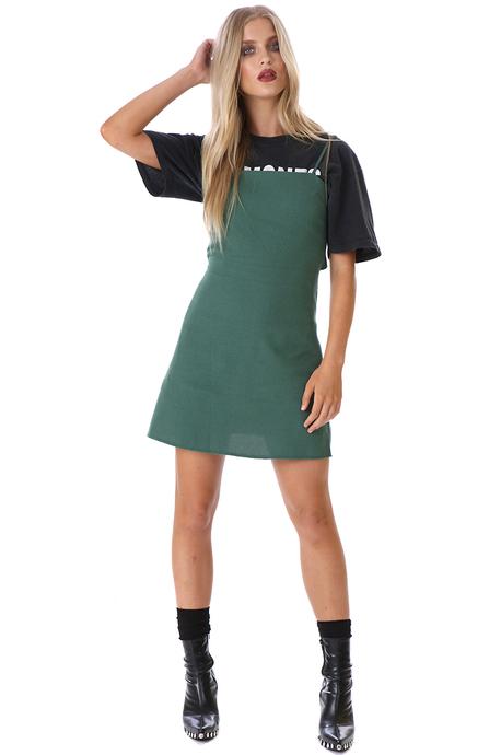 Seven Wonders Linen Dress // Emerald