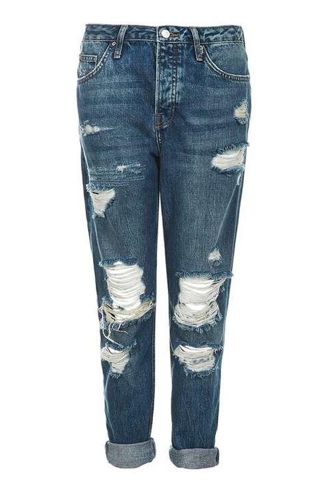 Moto Vintage Ripped Hayden Jeans - Sale - Sale & Offers