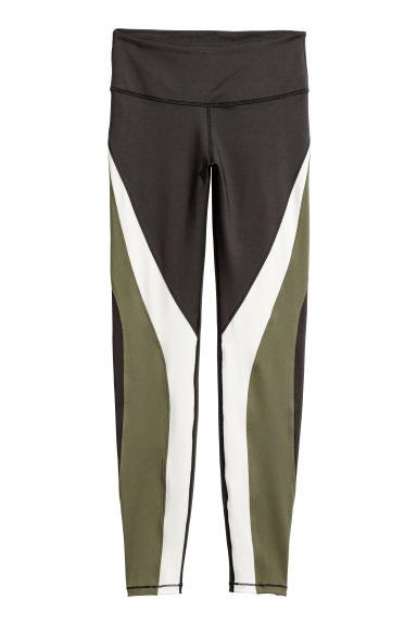 H & M - Mallas Deporte Shaping Waist - Verde