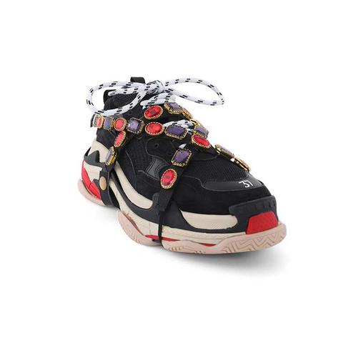 Verlichting de jouwe hop Livie Platform Sneakers With Removable Crystal Jewelled Straps from Jessica  Buurman on 21 Buttons