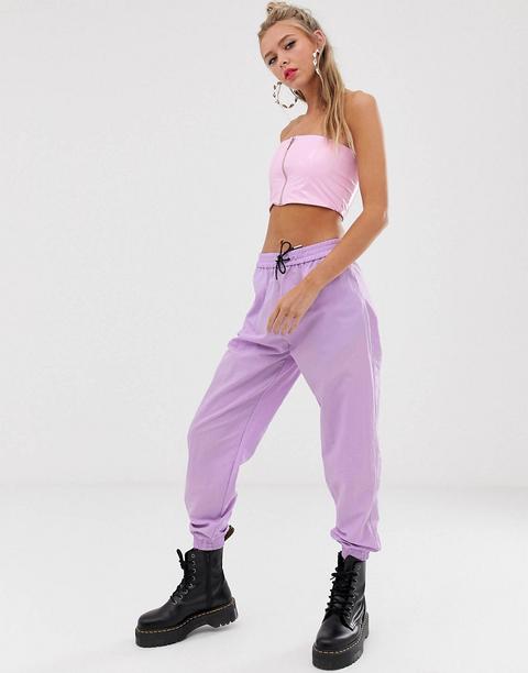 Joggers Lila De Asos Design-violeta