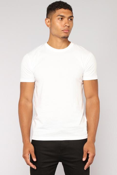 Essential Crew Tee - White