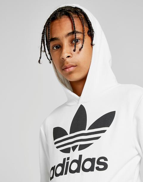adidas junior trefoil hoodie