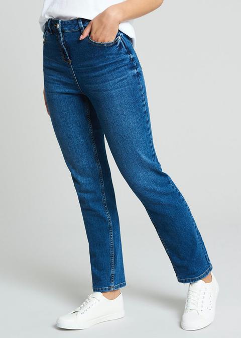 Grace Dark Wash Straight Leg Jeans