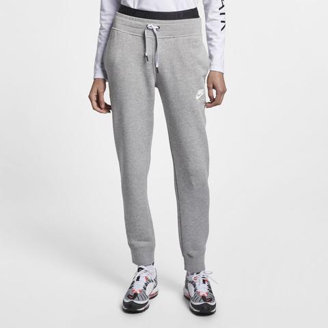 Pantaloni In Fleece Nike Air - Donna - Grigio