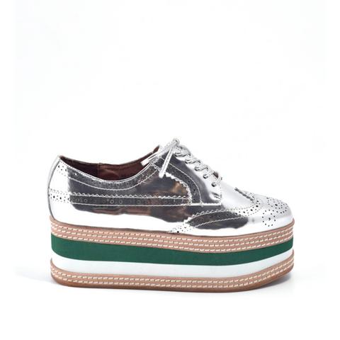 Ad-long Silver Green Jeffrey Campbell