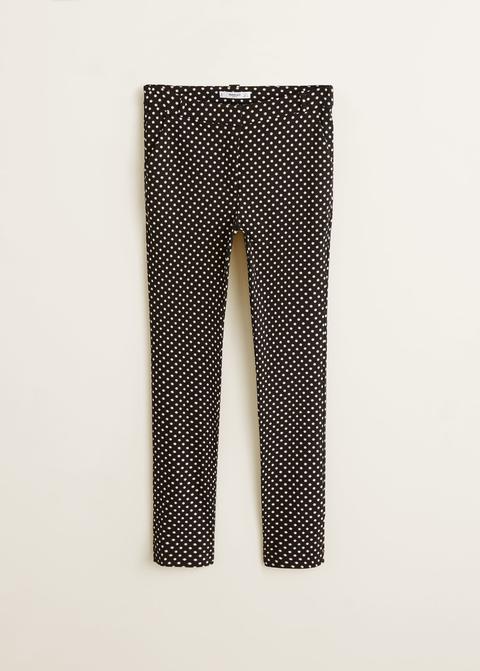 Pantaloni Sigaretta Crop