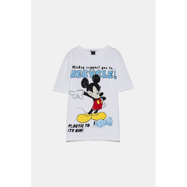 zara mickey t shirt