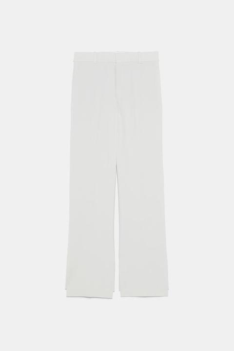 Pantaloni Skinny Con Spacchi