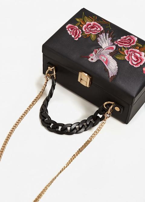 Bolso Cofre Bordado