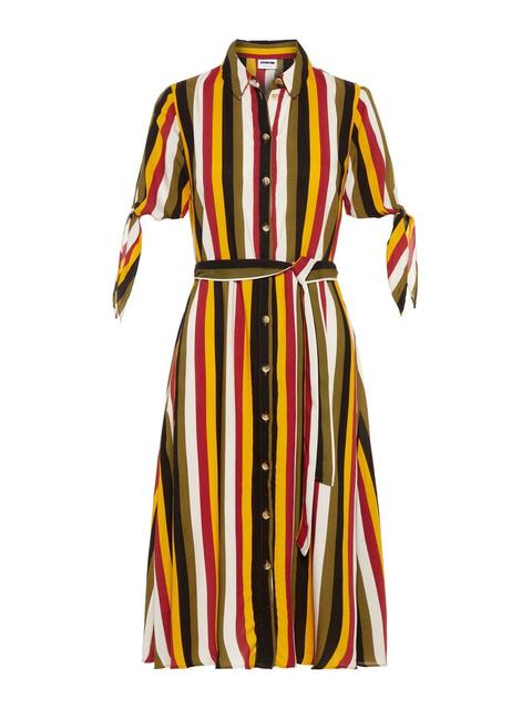 Noisy May Shirt Dress Women White