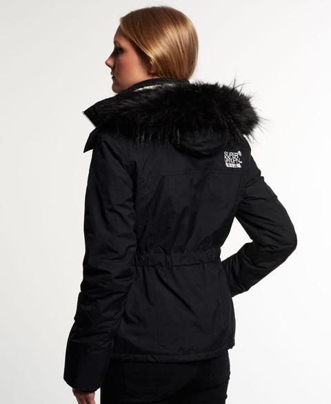 Superdry hooded fur on sale sherpa wind attacker