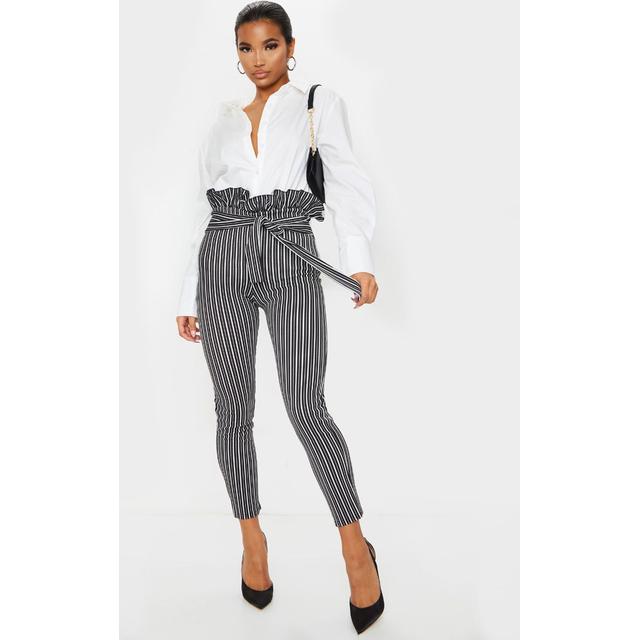 paperbag skinny trousers