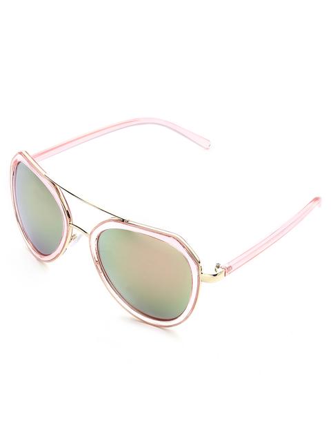 Ombre Lens Aviator Sunglasses