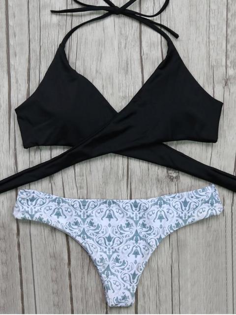 Wrap Bikini Top And Baroque Bottoms