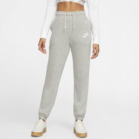 Nike Sportswear Gym Vintage Pantalón - Mujer - Gris