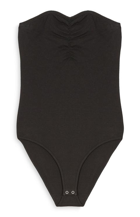 Traje De Baño Bandeau Negro