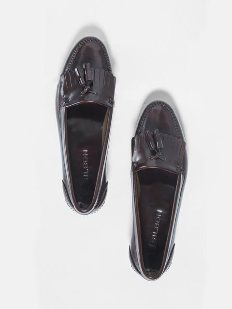 Zapato Pala Corta Marron Oscuro from Silbon on 21 Buttons