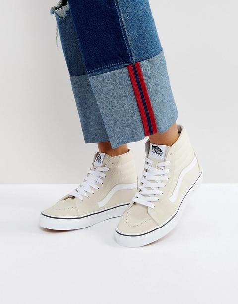 Zapatillas Hi-top Beis Sk8 De Vans Classic