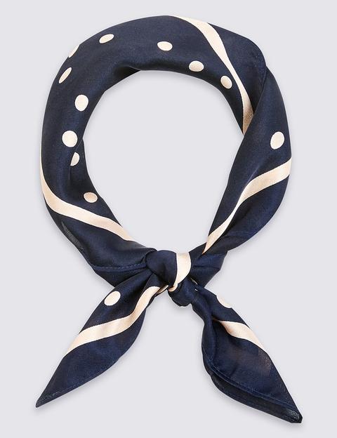 Polka Dot Scarf