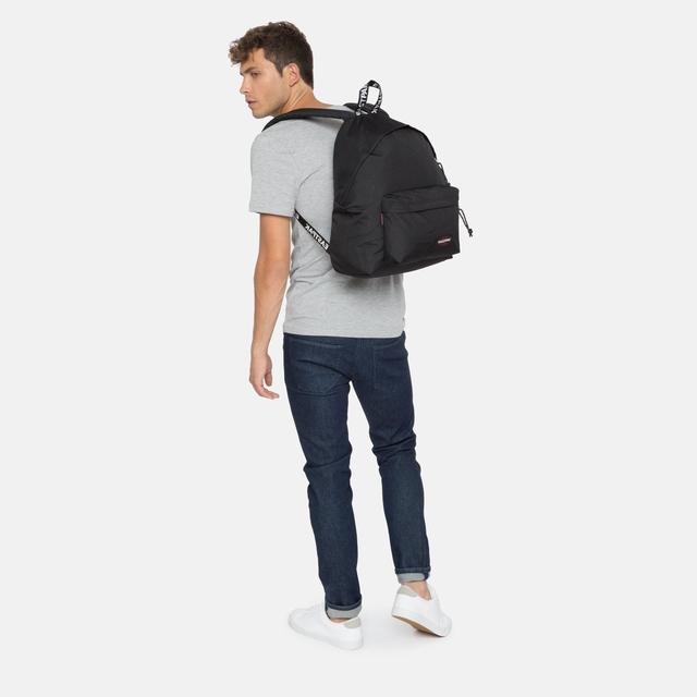 eastpak black webbed