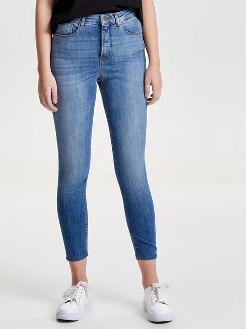 Posh Hw Crop Skinny Fit Jeans