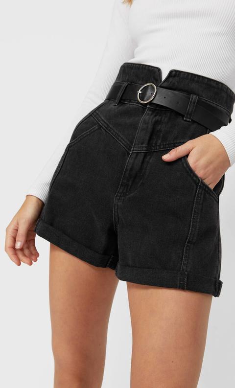 Short Denim Cinturon