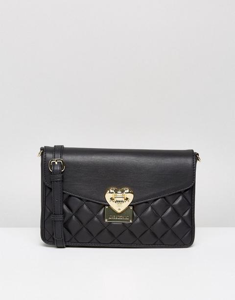 Bolso De Hombro Acolchado De Love Moschino