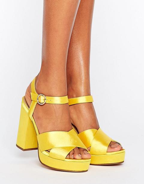 Sandalias Con Plataforma Humble De Asos